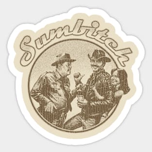 VINTAGE - SUMBITCH SHERIFF Sticker